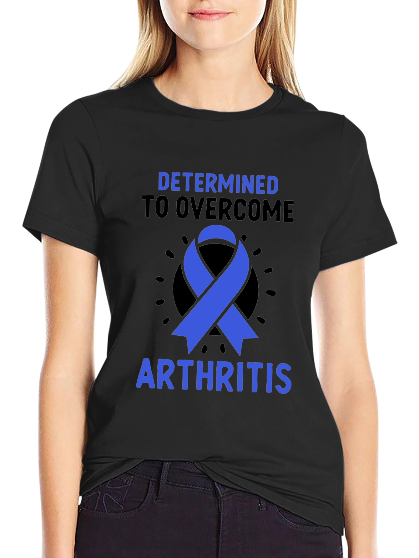 Arthritis Awareness T-Shirt - Determined to Overcome