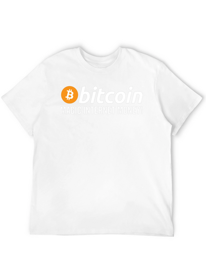 Bitcoin Magic Internet Money Black T-Shirt