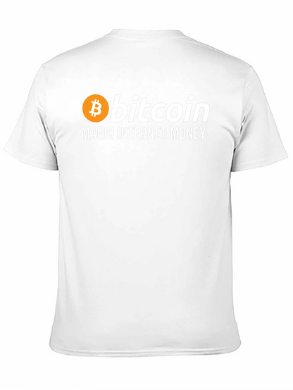 Bitcoin Magic Internet Money Black T-Shirt