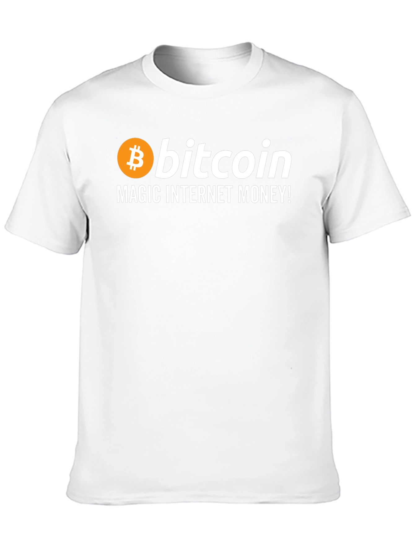 Bitcoin Magic Internet Money Black T-Shirt
