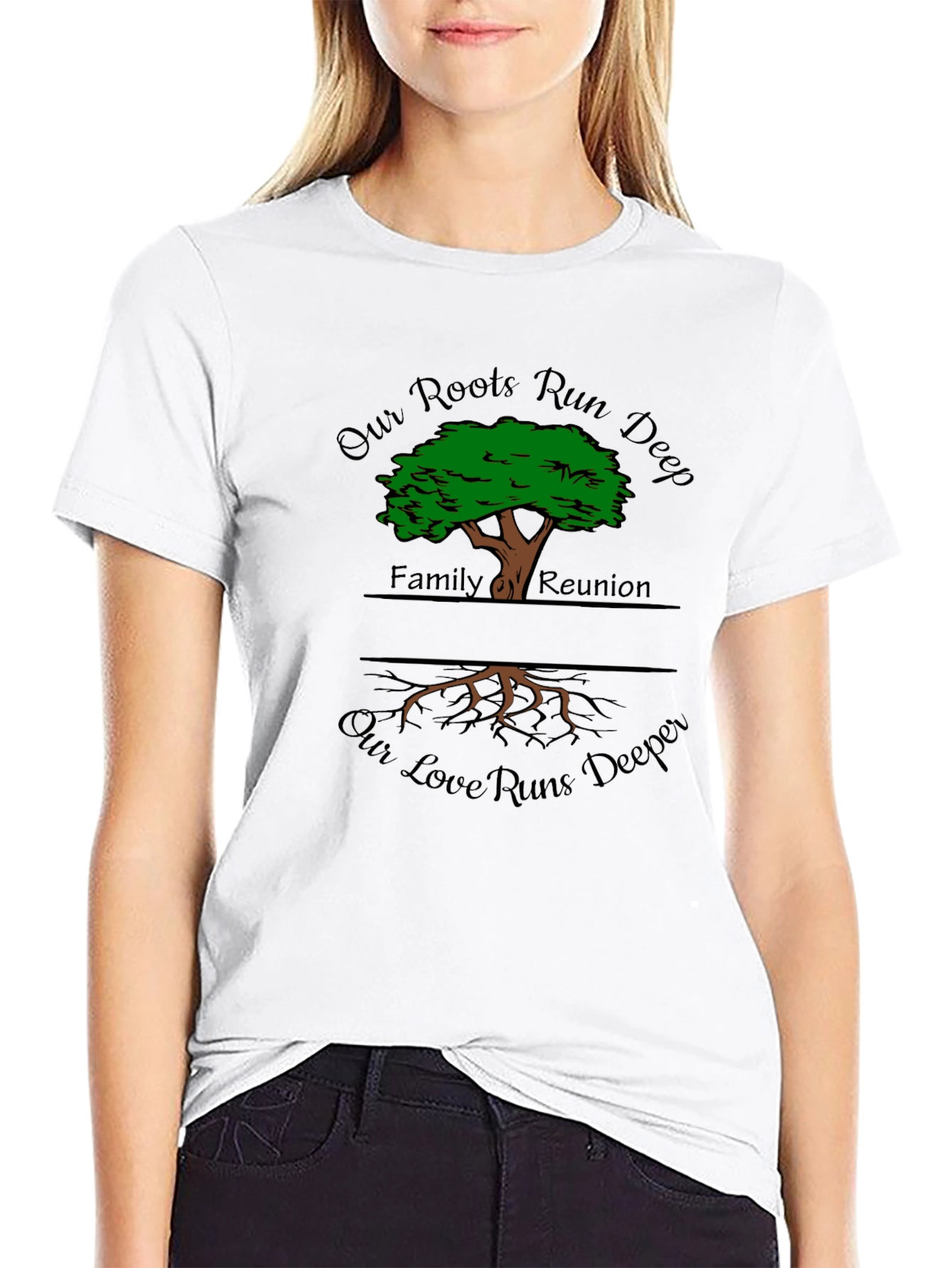Family Reunion Tree Roots T-Shirt