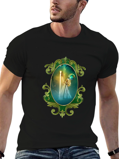Mystic Framed Graphic Tee - Black