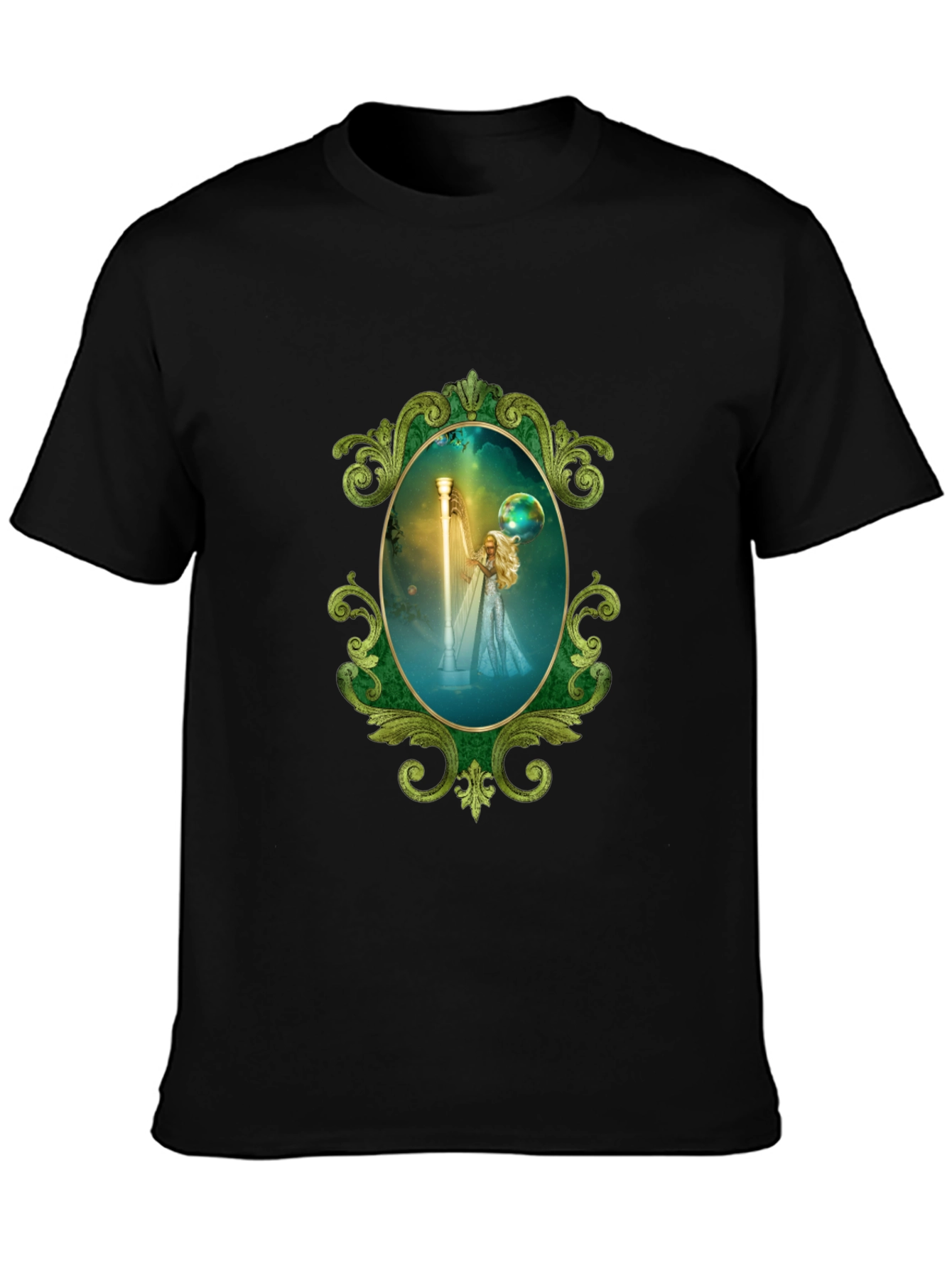 Mystic Framed Graphic Tee - Black