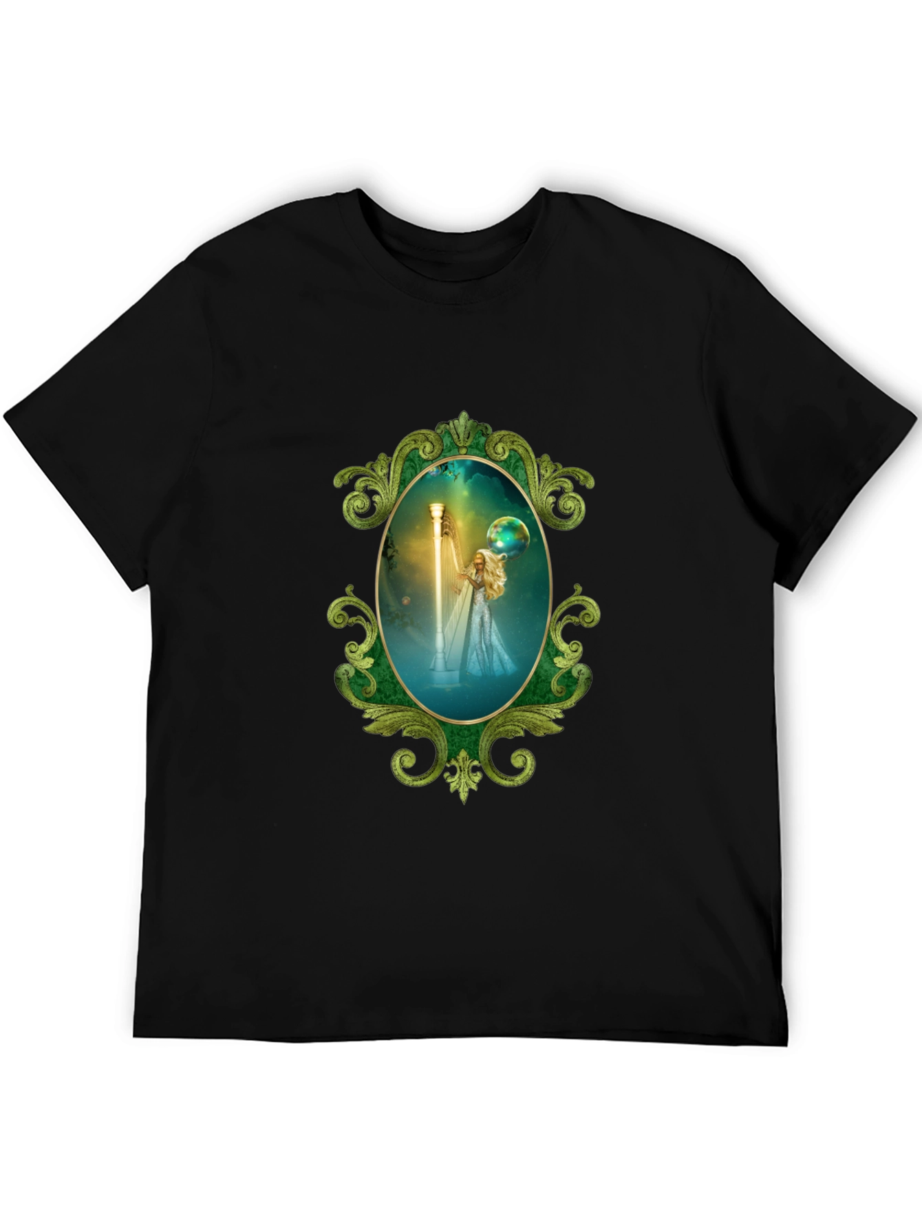 Mystic Framed Graphic Tee - Black