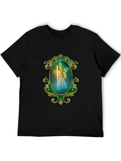 Mystic Framed Graphic Tee - Black
