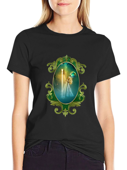 Mystic Framed Graphic Tee - Black
