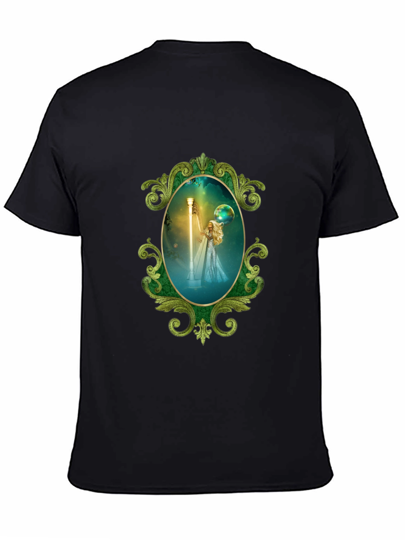 Mystic Framed Graphic Tee - Black