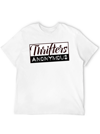 Thrifters Anonymous Graphic T-Shirt - Black