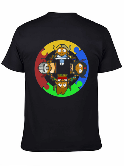 Cartoon Cultural Character T-Shirt