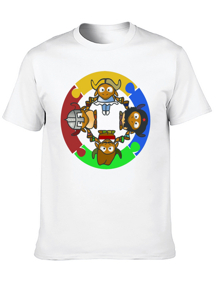 Cartoon Cultural Character T-Shirt