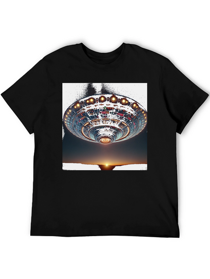 UFO Sunset Graphic Tee
