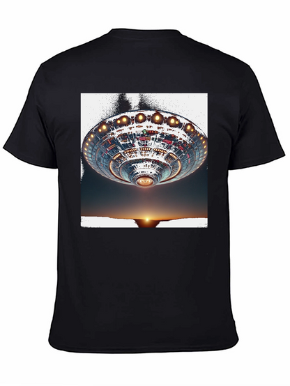 UFO Sunset Graphic Tee
