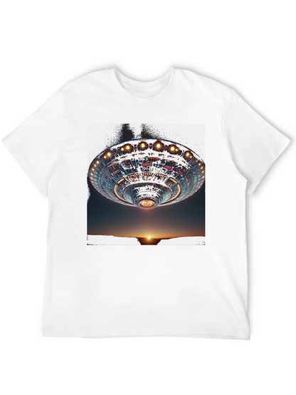 UFO Sunset Graphic Tee