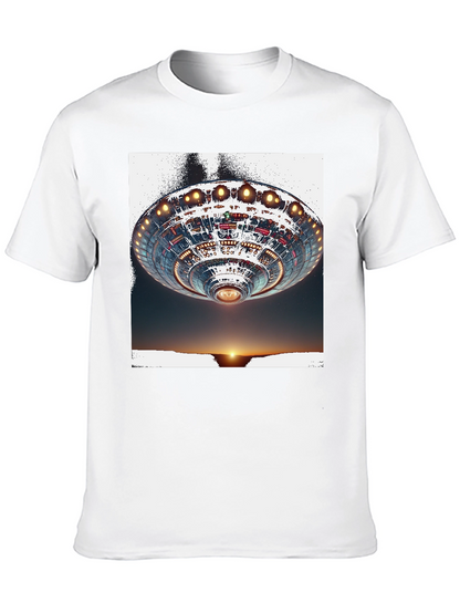 UFO Sunset Graphic Tee