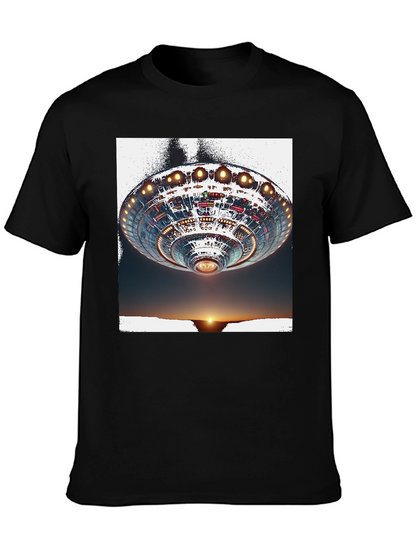 UFO Sunset Graphic Tee
