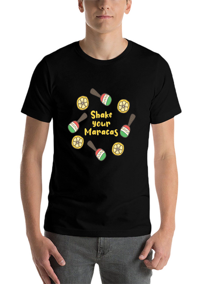 Shake Your Maracas Graphic Tee - Fun Fiesta Style