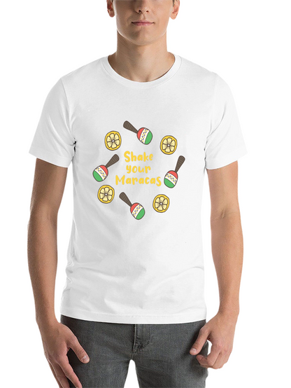 Shake Your Maracas Graphic Tee - Fun Fiesta Style