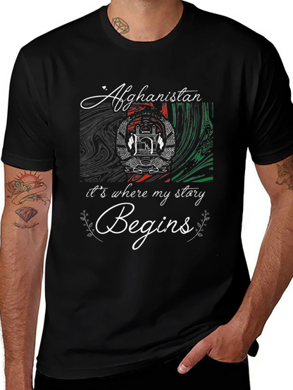 Afghanistan Story Begins T-Shirt