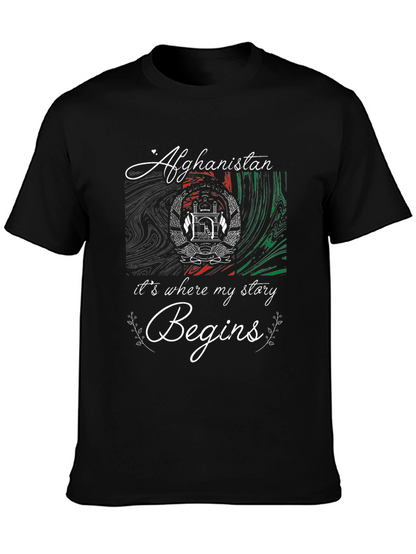 Afghanistan Story Begins T-Shirt