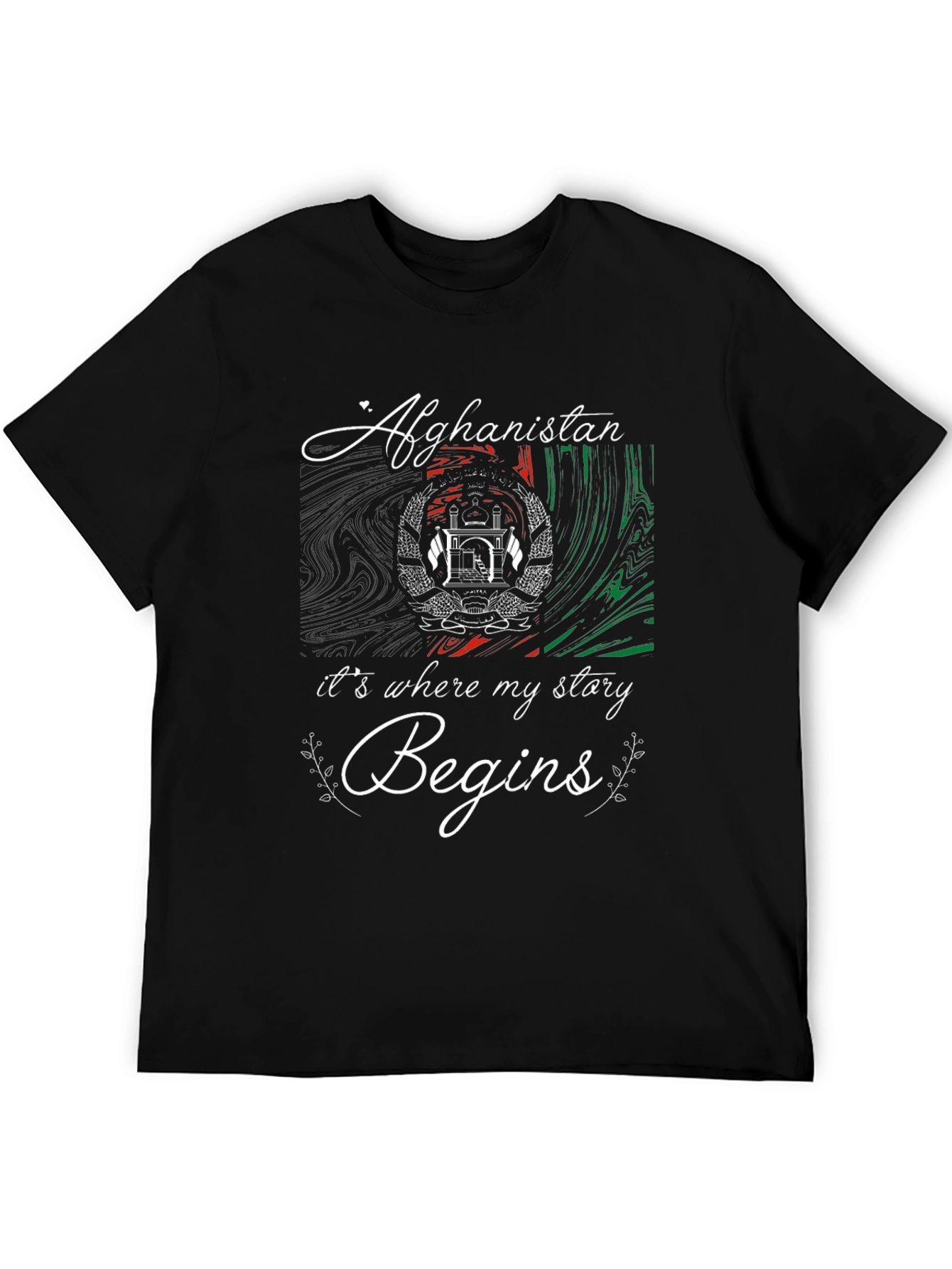 Afghanistan Story Begins T-Shirt