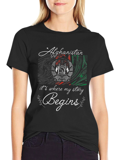 Afghanistan Story Begins T-Shirt