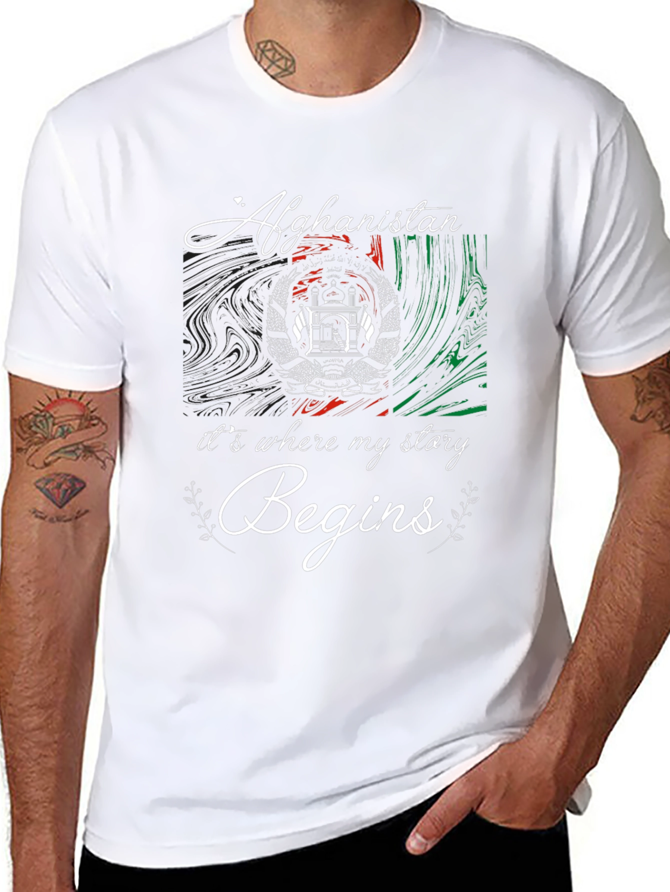 Afghanistan Story Begins T-Shirt