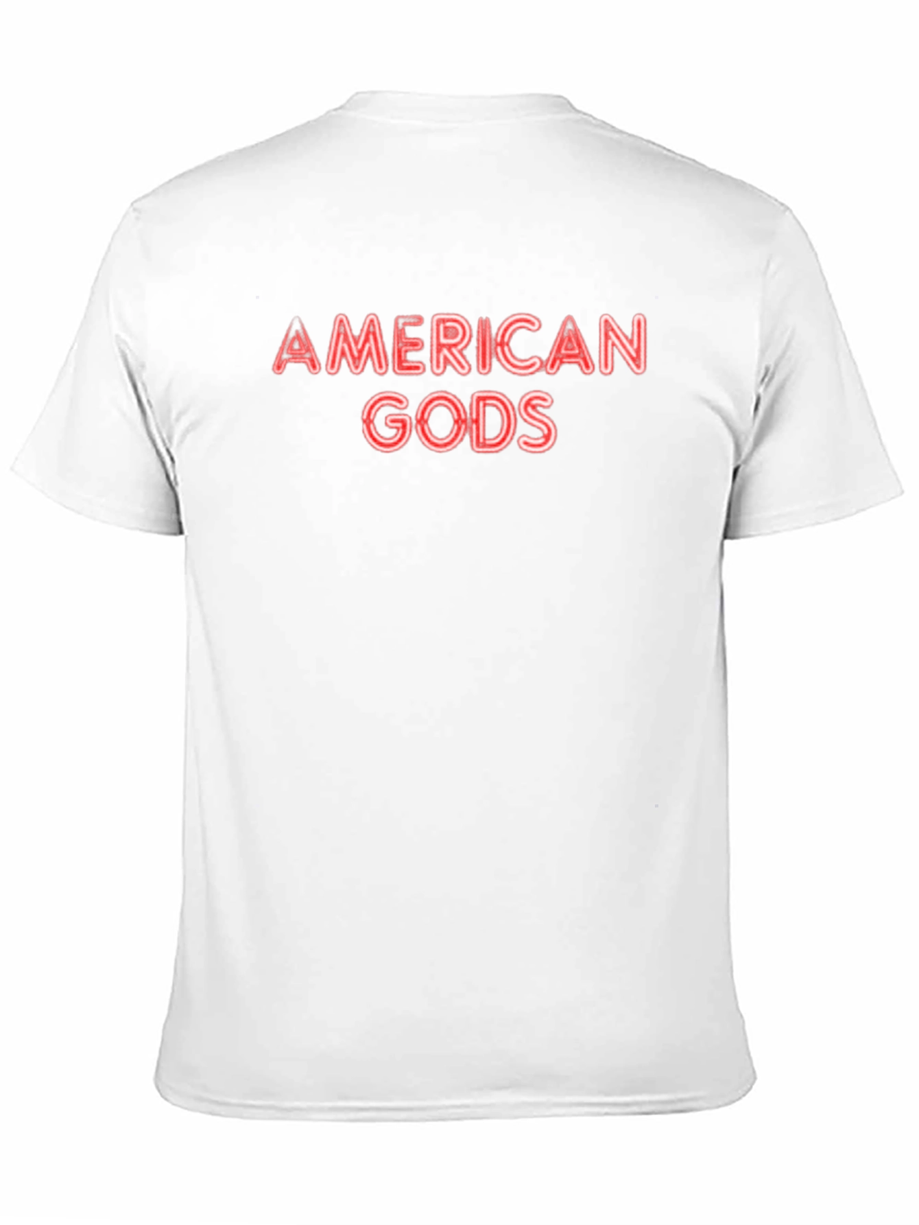 American Gods Neon Graphic Tee - Black
