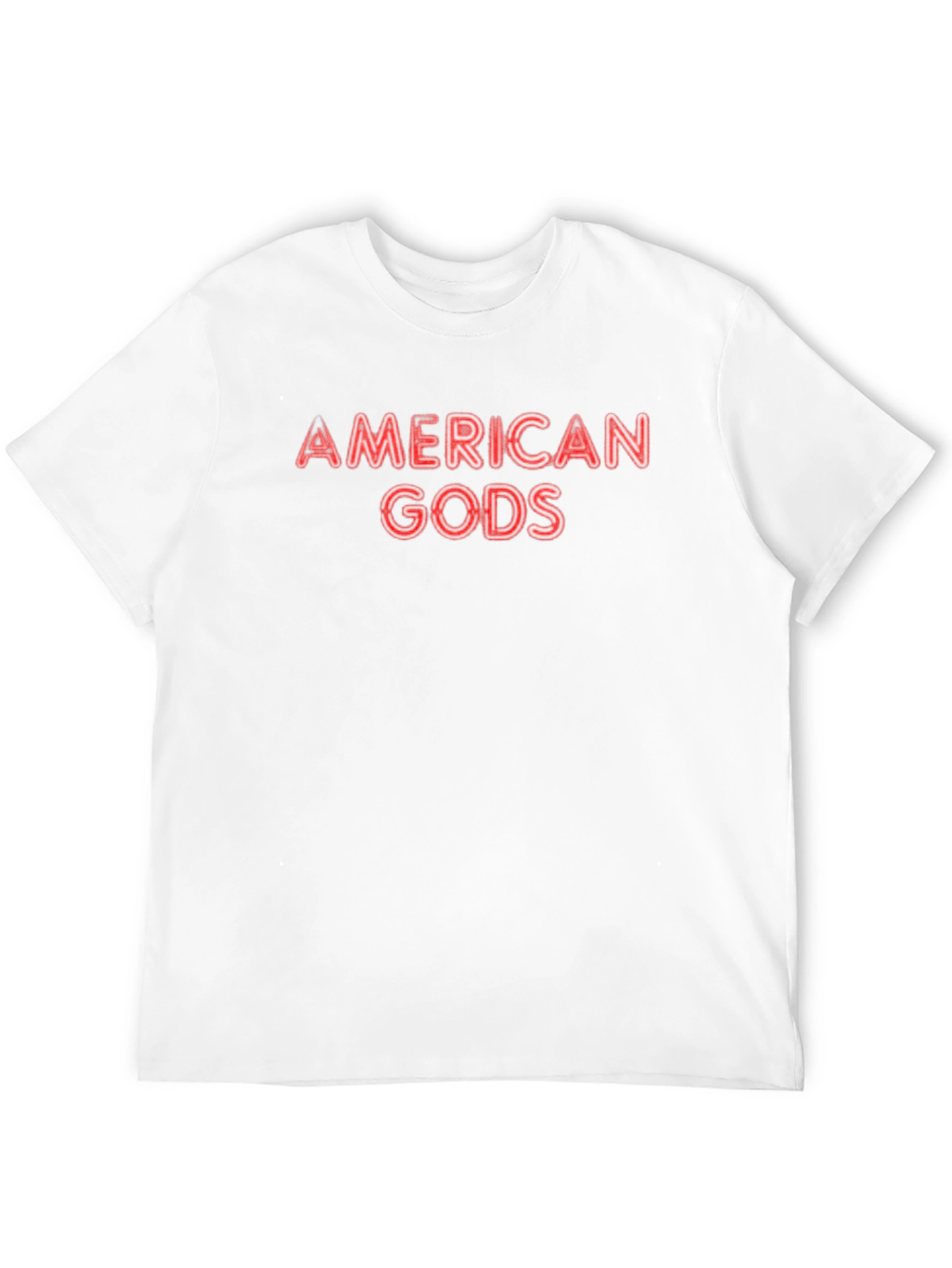 American Gods Neon Graphic Tee - Black