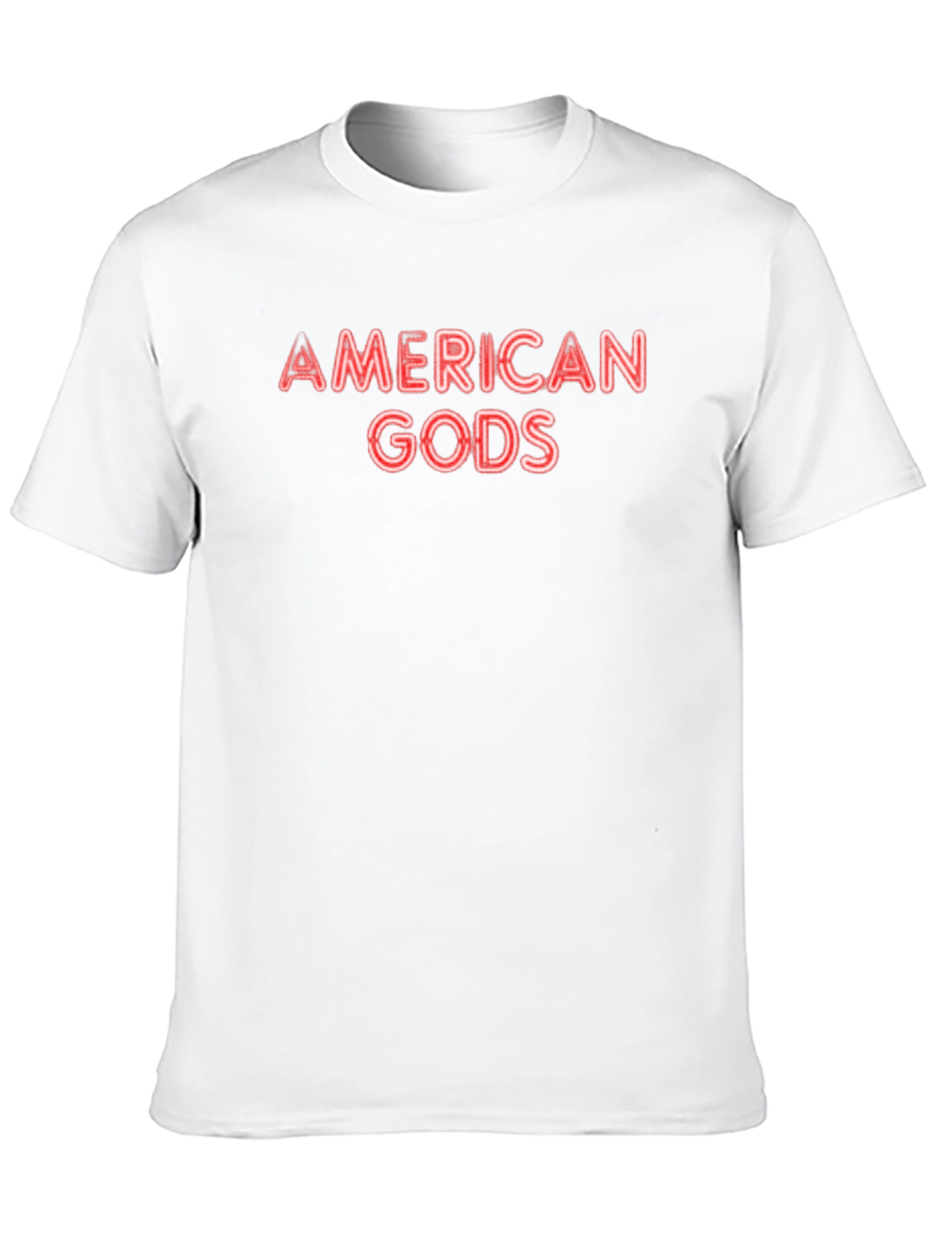 American Gods Neon Graphic Tee - Black