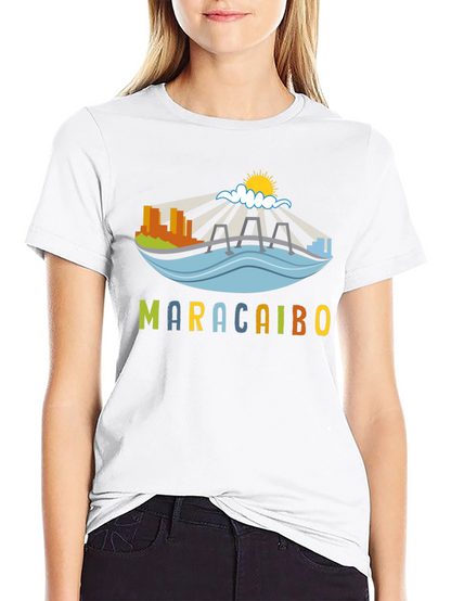 Maracaibo Graphic T-Shirt - Black Crew Neck Tee