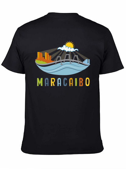 Maracaibo Graphic T-Shirt - Black Crew Neck Tee