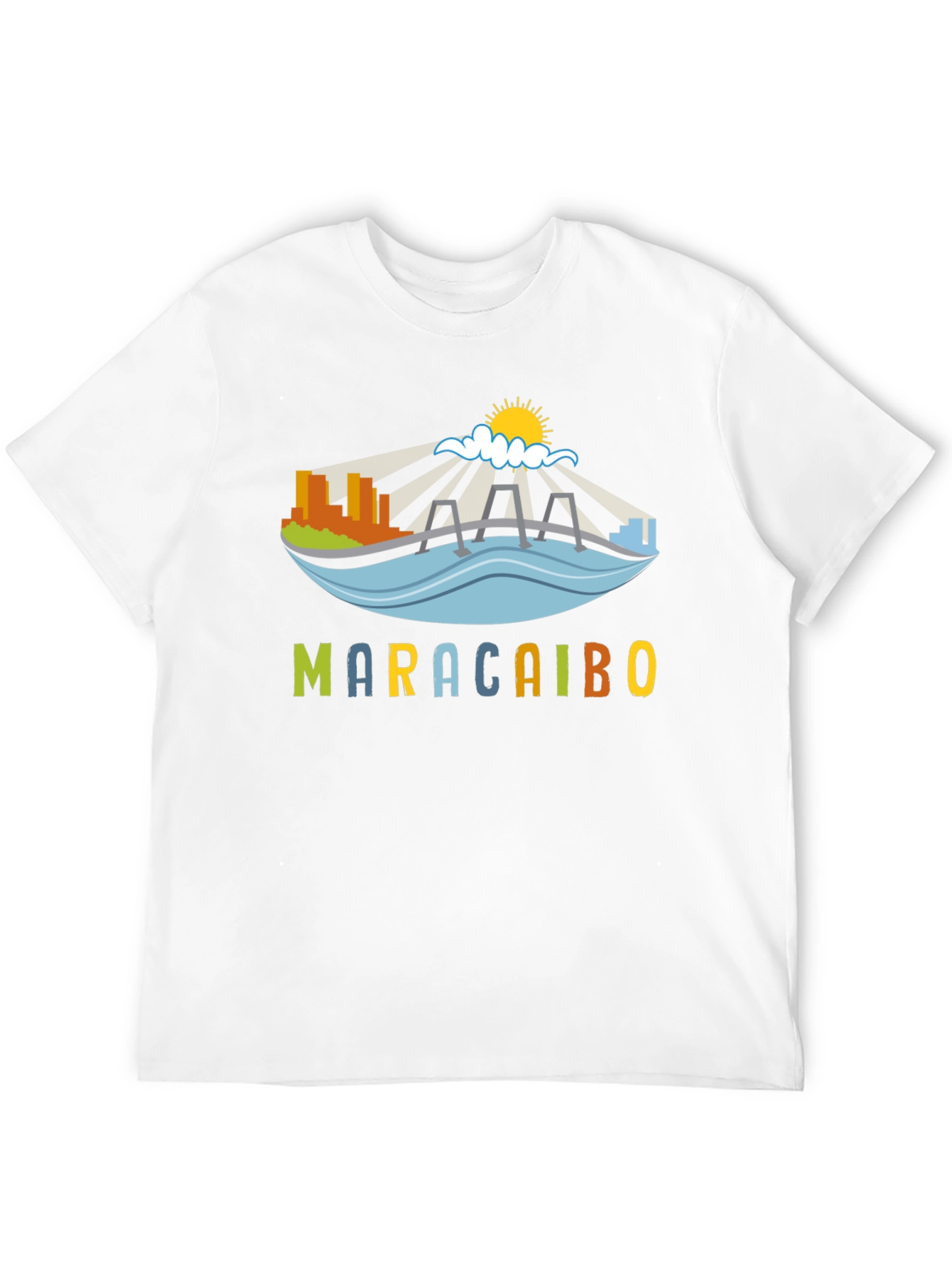 Maracaibo Graphic T-Shirt - Black Crew Neck Tee