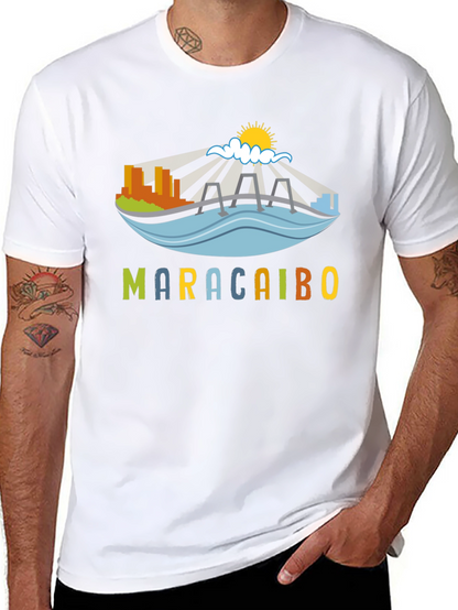 Maracaibo Graphic T-Shirt - Black Crew Neck Tee