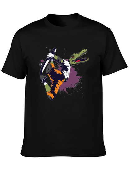 Dino Skater Graphic Tee