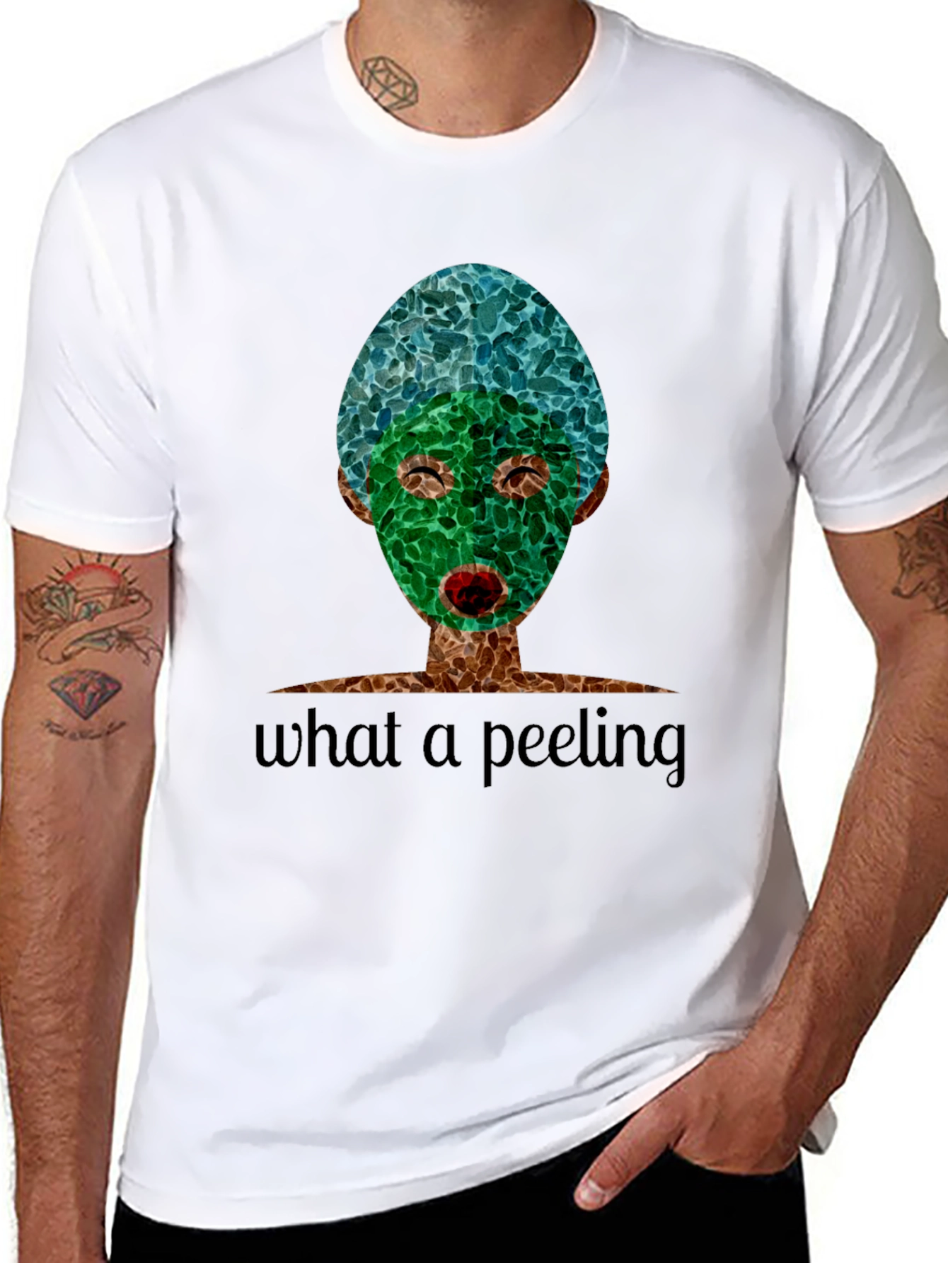 Funny What a Peeling Spa Day Graphic T-Shirt