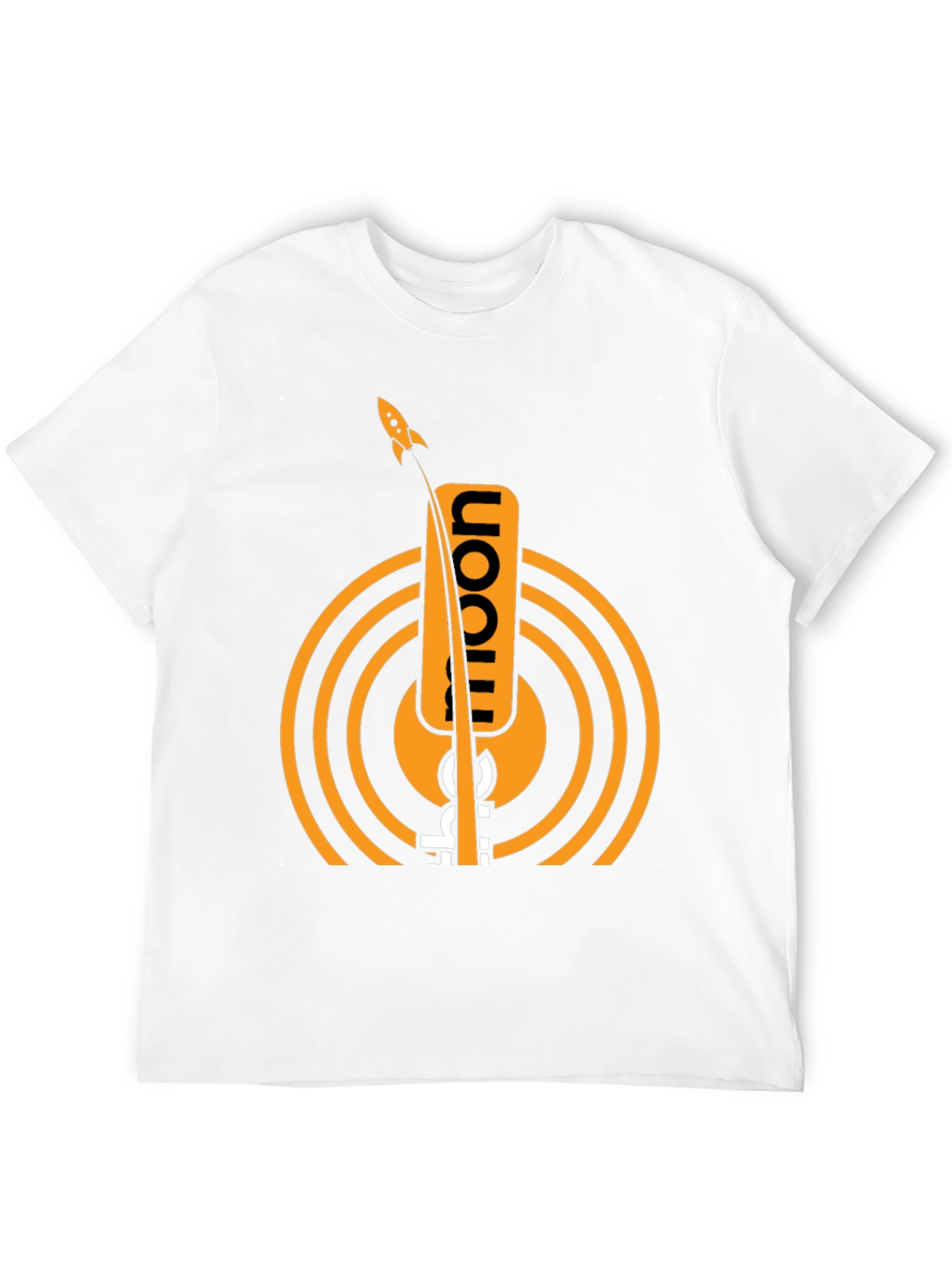 To the Moon Graphic Tee - Crypto Rocket Shirt
