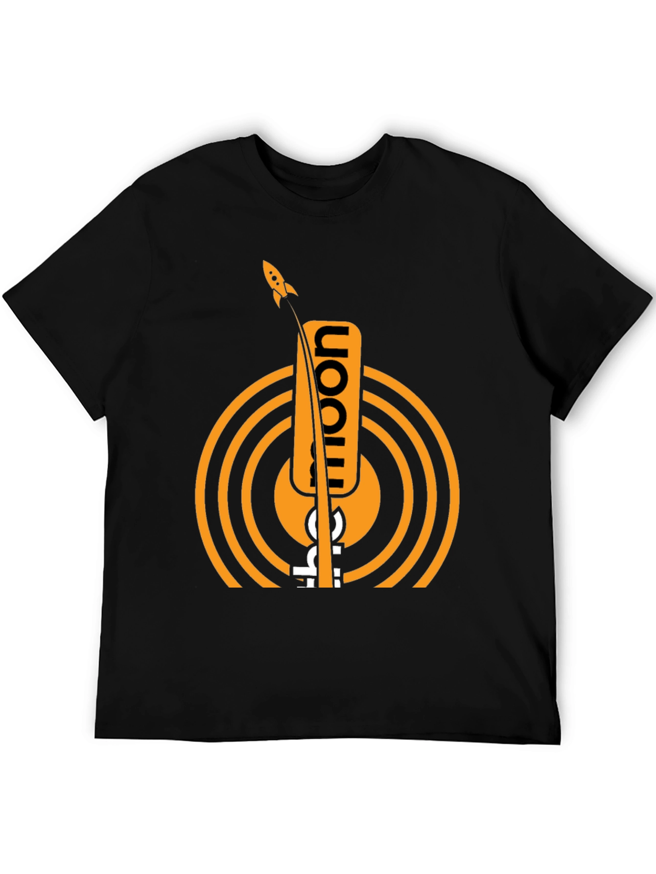 To the Moon Graphic Tee - Crypto Rocket Shirt