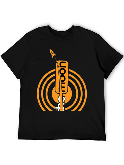 To the Moon Graphic Tee - Crypto Rocket Shirt