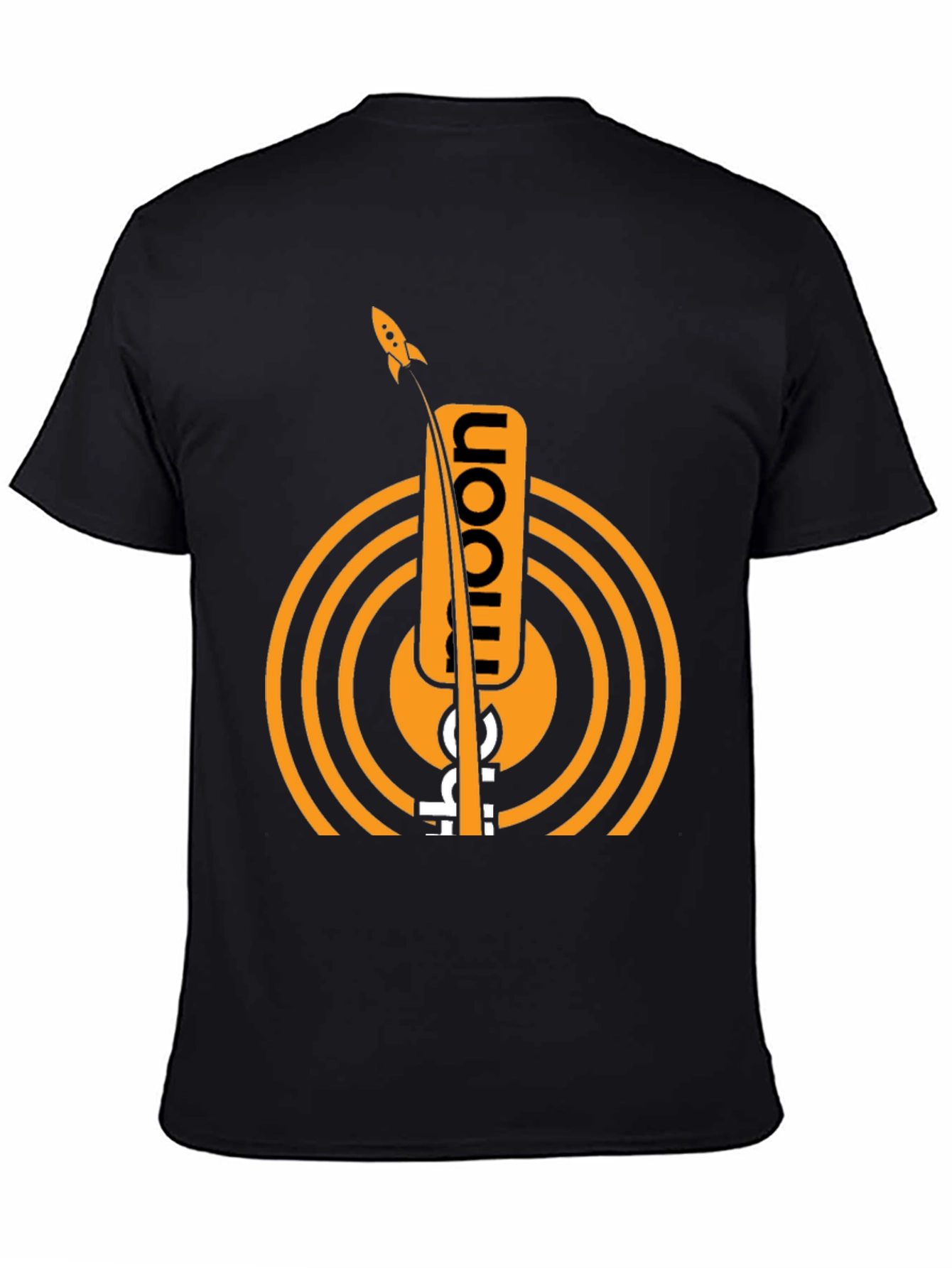 To the Moon Graphic Tee - Crypto Rocket Shirt