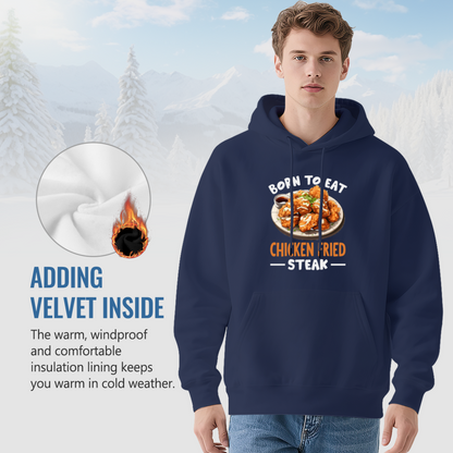 Born to Eat Chicken Fried Steak Hoodie