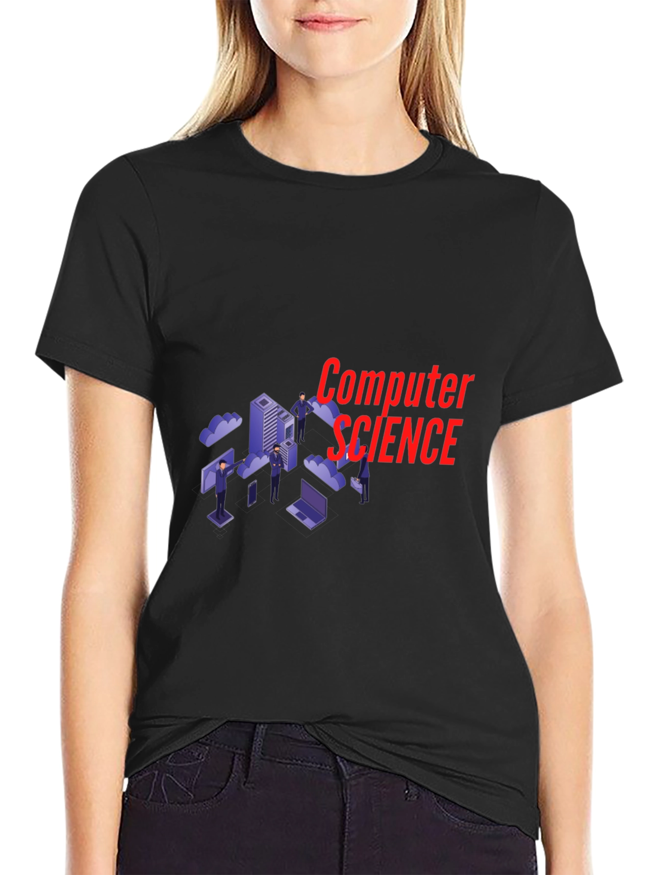 Computer Science Graphic Tee - Black