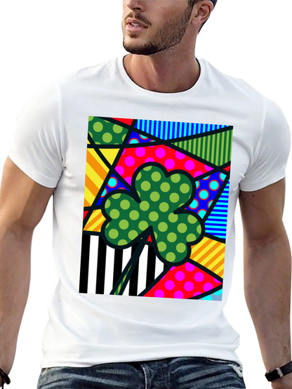 Funky Shamrock T-Shirt - St. Patricks Day Style