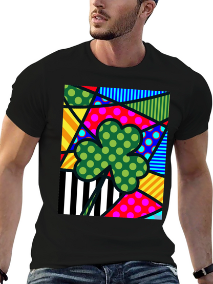 Funky Shamrock T-Shirt - St. Patricks Day Style
