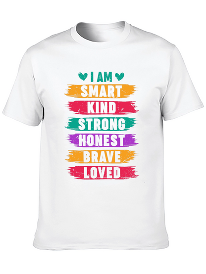 I AM Smart Kind Strong Honest Brave Loved T-Shirt