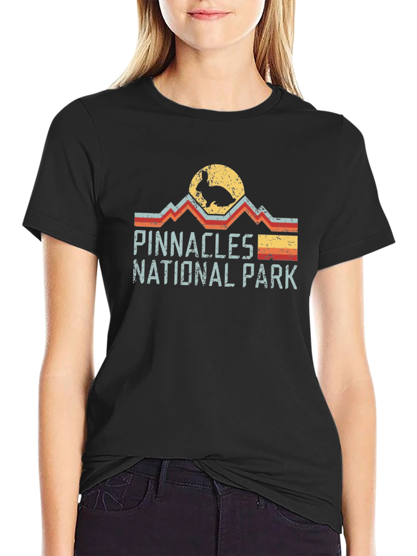 Pinnacles National Park T-Shirt - Retro Style