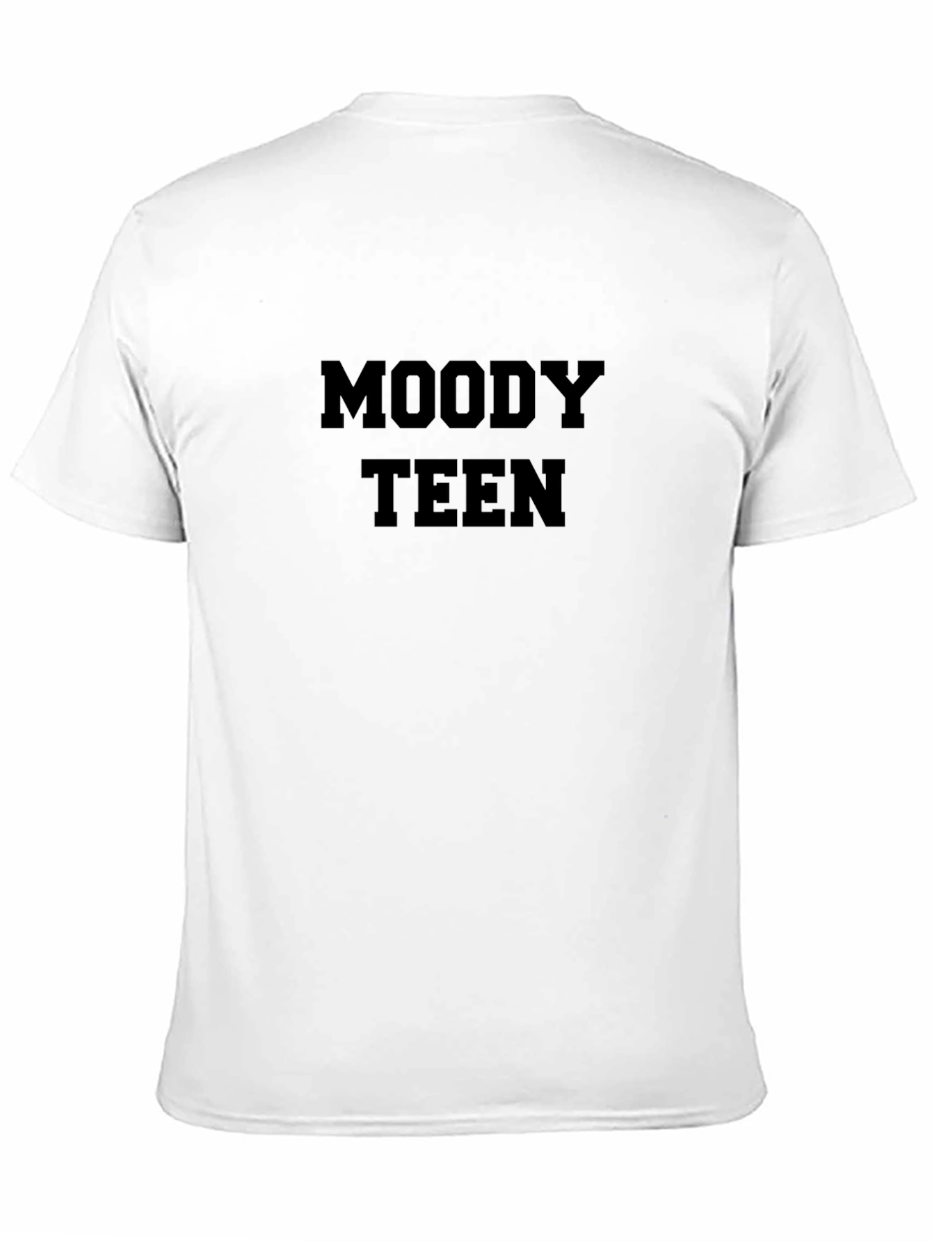 Moody Teen Graphic T-Shirt - Unisex Casual Tee