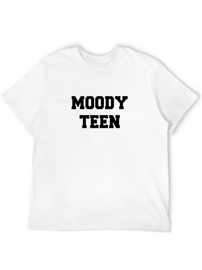 Moody Teen Graphic T-Shirt - Unisex Casual Tee