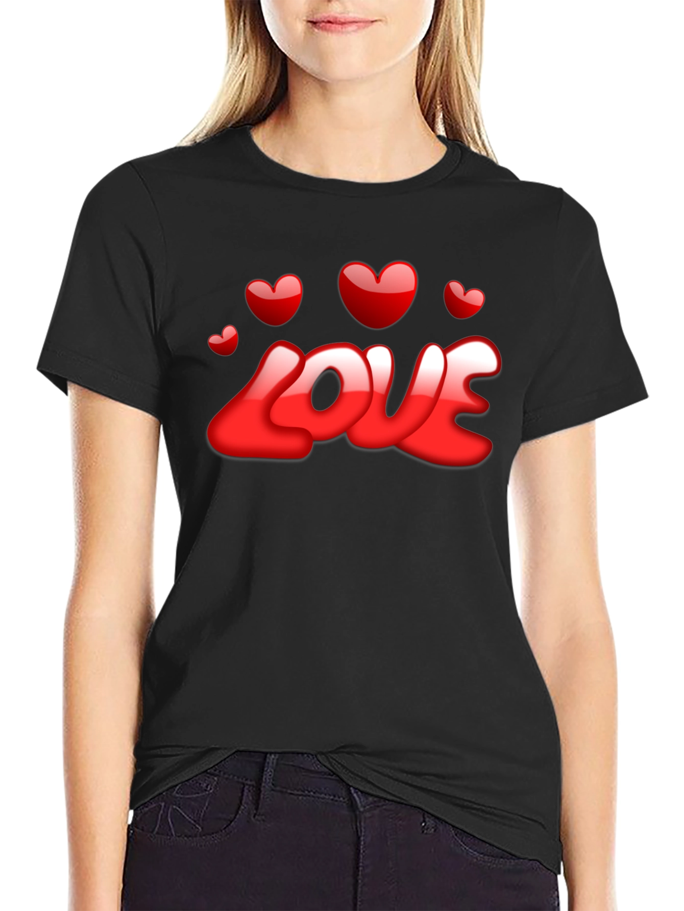 Love T-Shirt - Romantic Heart Tee