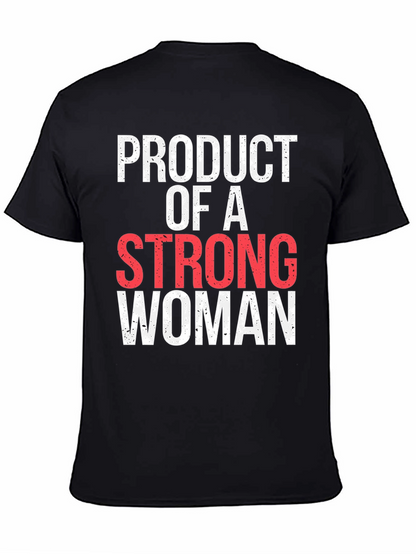 Strong Woman T-Shirt - Black