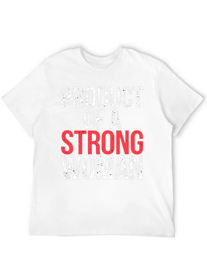 Strong Woman T-Shirt - Black